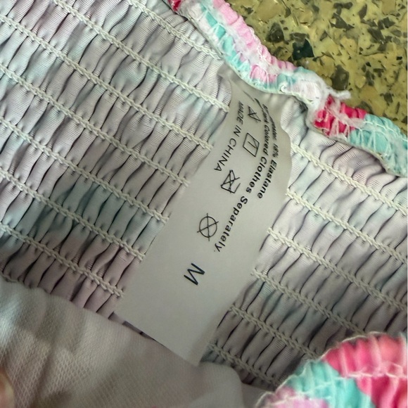 Colorful Wave Pattern Bikini Bottom - Picture 3 of 4